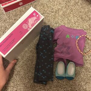 American Girl Starry Hoodie outfit